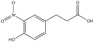 3-(4-HYDROXY-3-NITRO-PHENYL)-PROPIONIC ACID CAS#: 38196-09-7