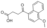 3-(4-METHOXY-1-NAPHTHOYL)PROPIONIC ACID CAS#: 3562-99-0
