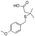 3-(4-METHOXY-BENZYLSULFANYL)-3-METHYL-BUTYRIC ACID CAS#: 268219-99-4