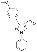 3-(4-METHOXY-PHENYL)-1-PHENYL-1H-PYRAZOLE-4-CARBALDEHYDE CAS#: 36640-42-3
