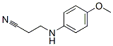 3-(4-METHOXY-PHENYLAMINO)-PROPIONITRILE CAS#: 33141-33-2