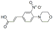 3-(4-MORPHOLINO-3-NITROPHENYL)ACRYLIC ACID CAS#: 300541-93-9