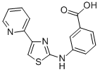 3-(4-PYRIDIN-2-YL-THIAZOL-2-YLAMINO)-BENZOIC ACID CAS#: 315702-87-5