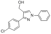 3-(4-chlorophenyl)-1-phenyl-1H-pyrazole-4-methanol CAS#: 36640-39-8