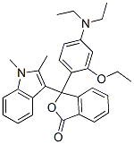 3-[4-(diethylamino)-2-ethoxyphenyl]-3-(1,2-dimethyl-1H-indol-3-yl)phthalide CAS#: 38880-20-5