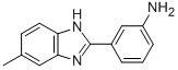 3-(5-METHYL-1 H-BENZOIMIDAZOL-2-YL)-PHENYLAMINE CAS#: 305357-79-3