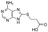 3-(6-AMINO-9 H-PURIN-8-YLSULFANYL)-PROPIONIC ACID CAS#: 304444-49-3
