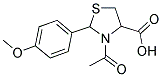 3-ACETYL-2-(4-METHOXY-PHENYL)-THIAZOLIDINE-4-CARBOXYLIC ACID CAS#: 339343-22-5