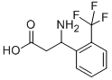 3-AMINO-3-(2-TRIFLUOROMETHYL-PHENYL)-PROPIONIC ACID CAS#: 299165-24-5