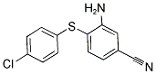 3-AMINO-4-[(4-CHLOROPHENYL)SULFANYL]BENZENECARBONITRILE CAS#: 303147-30-0