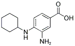3-AMINO-4-CYCLOHEXYLAMINO-BENZOIC ACID CAS#: 329020-79-3