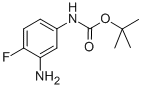 (3-AMINO-4-FLUORO-PHENYL)-CARBAMIC ACID TERT-BUTYL ESTER CAS#: 361548-95-0