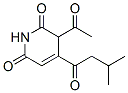 (-)-3-Acetyl-4-(3-methyl-1-oxobutyl)-2,6(1H,3H)-pyridinedione CAS#: 30674-34-1