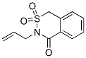3-Allyl-3,4-dihydro-4-oxo-1H-2,3-benzothiazine 2,2-dioxide CAS#: 31846-48-7