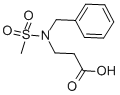 3-(BENZYL-METHANESULFONYL-AMINO)-PROPIONIC ACID CAS#: 340025-20-9