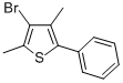 3-BROMO-2,4-DIMETHYL-5-PHENYLTHIOPHENE CAS#: 362513-28-8