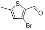 3-Bromo-5-methyl-2-thiophenecarboxaldehyde CAS#: 36155-82-5