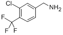 3-CHLORO-4-(TRIFLUOROMETHYL)BENZYL AMINE CAS#: 361393-93-3
