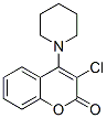 3-Chloro-4-(1-piperidinyl)-2H-1-benzopyran-2-one CAS#: 36048-07-4
