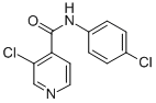 3-Chloro-N-(4-chlorophenyl)-4-pyridinecarboxamide CAS#: 280556-78-7