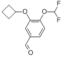 3-Cyclobutoxy-4-difluoromethoxy-benzaldehyde CAS#: 290307-39-0