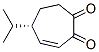 3-Cycloheptene-1,2-dione,5-(1-methylethyl)-,(5S)-(9CI) CAS#: 310905-98-7