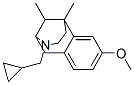 3-(Cyclopropylmethyl)-6,11-dimethyl-1,2,3,4,5,6-hexahydro-8-methoxy-2,6-methano-3-benzazocine CAS#: 3639-63-2