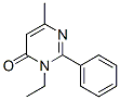 3-Ethyl-6-methyl-2-phenyl-4(3H)-pyrimidinone CAS#: 33192-83-5