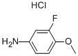3-FLUORO-4-METHOXYANILINE HYDROCHLORIDE CAS#: 3803-20-1
