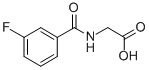 (3-FLUORO-BENZOYLAMINO)-ACETIC ACID CAS#: 366-47-2