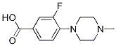 3-Fluoro-4-(4-methyl-1-piperazinyl)benzoic Acid CAS#: 250683-76-2