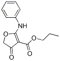 3-Furancarboxylic acid, 4,5-dihydro-4-oxo-2-(phenylamino)-, propyl ester CAS#: 296796-43-5
