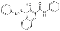 3-HYDROXY-4-PHENYLAZO-NAPHTHALENE-2-CARBOXYLIC ACID PHENYLAMIDE CAS#: 3789-75-1