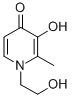 3-Hydroxy-1-(2-hydroxyethyl)-2-methyl-4(1H)-pyridinone CAS#: 30652-21-2