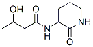 3-Hydroxy-N-(2-oxopiperidin-3-yl)butanamide CAS#: 34655-85-1