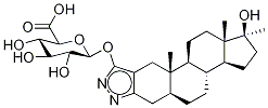 3-Hydroxystanozolol glucuronide (Qualitative) CAS#: 361432-41-9