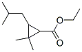 3-Isobutyl-2,2-dimethylcyclopropanecarboxylic acid ethyl ester CAS#: 33419-38-4