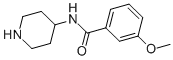 3-METHOXY-N-PIPERIDIN-4-YL-BENZAMIDE CAS#: 38198-54-8