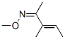 3-Methyl-3-penten-2-one O-methyl oxime CAS#: 39209-03-5