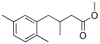 3-Methyl-4-(2,5-dimethylphenyl)butyric acid methyl ester CAS#: 30316-20-2
