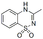 3-Methyl-4H-1,2,4-benzothiadiazine 1,1-dioxide CAS#: 360-81-6
