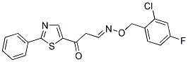 3-OXO-3-(2-PHENYL-1,3-THIAZOL-5-YL)PROPANAL O-(2-CHLORO-4-FLUOROBENZYL)OXIME CAS#: 338414-43-0