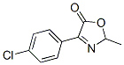 3-Oxazolin-5-one, 4-(p-chlorophenyl)-2-methyl- (8CI) CAS#: 34278-81-4