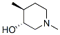 3-Piperidinol, 1,4-dimethyl-, trans- CAS#: 37835-47-5