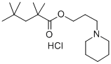 3-Piperidinopropyl 2,2,4,4-tetramethylvalerate hydrochloride CAS#: 32058-56-3