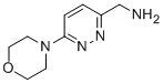 3-Pyridazinemethanamine, 6-(4-morpholinyl)- CAS#: 344413-28-1