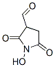 3-Pyrrolidinecarboxaldehyde, 1-hydroxy-2,5-dioxo- (9CI) CAS#: 39508-63-9