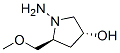3-Pyrrolidinol, 1-amino-5-(methoxymethyl)-, (3R,5S)- (9CI) CAS#: 340740-62-7