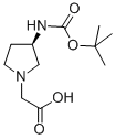 3-(R)-N-BOC-1-PYRROLIDINEACETIC ACID CAS#: 299203-96-6