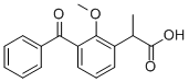 3-benzoyl-2-methoxyhydratropic acid CAS#: 31980-90-2